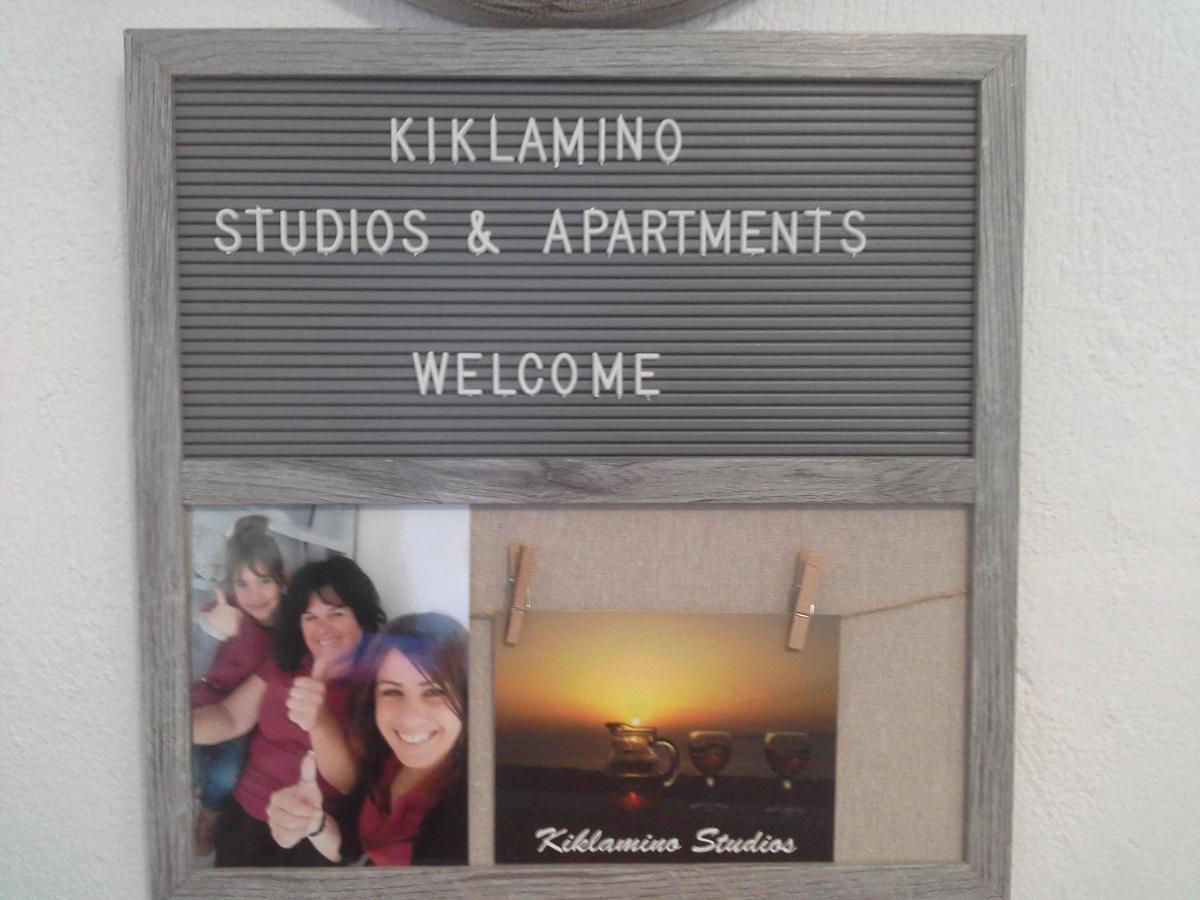 Kiklamino Sunset Studios Oía Dış mekan fotoğraf