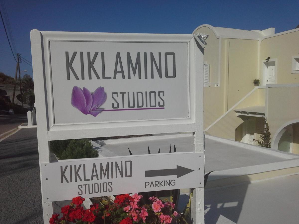 Kiklamino Sunset Studios Oía Dış mekan fotoğraf